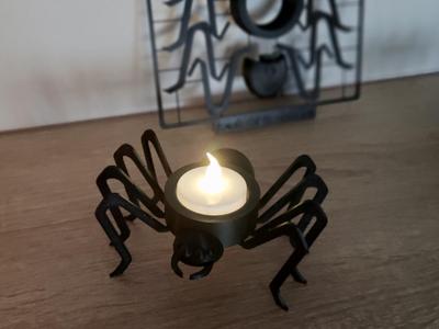 Spider candlestick Kit Card