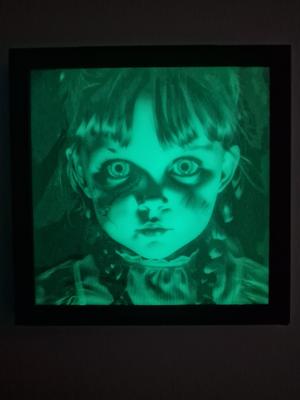 "Glowing" - Annabelle