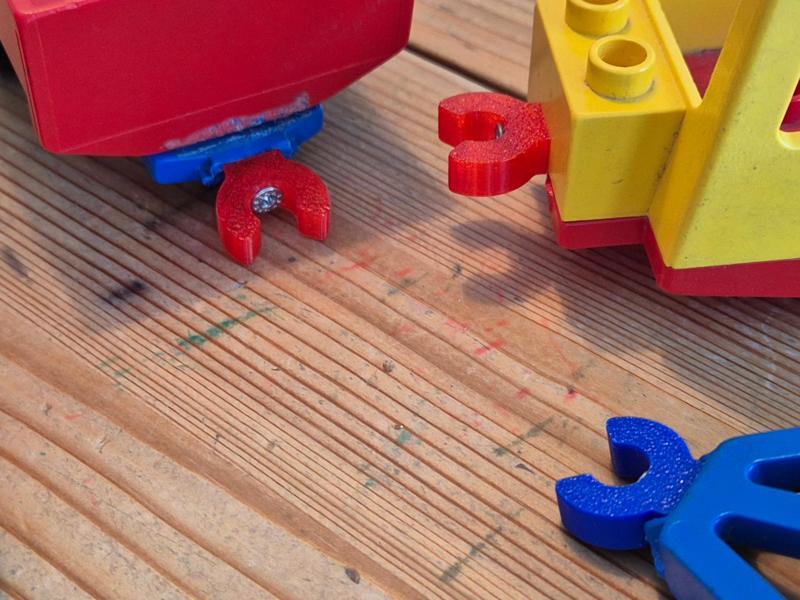 Tow and Trailer Hitch - Repair kit for Duplo Brick