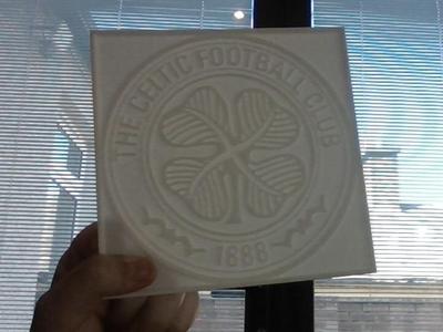 Celtic FC Lithophane