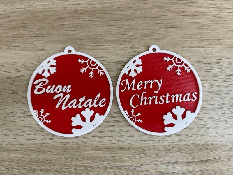 Merry Christmas Ball 2 colors