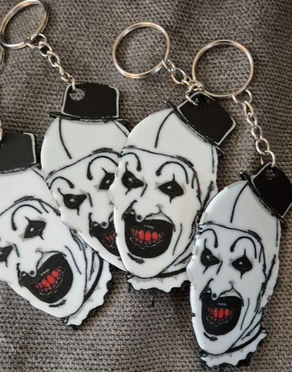 Art the clown Terrifier keyring