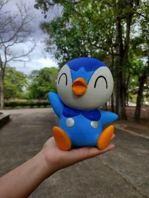 Piggy bank Piggy bank Alcancia pokemon Piplup