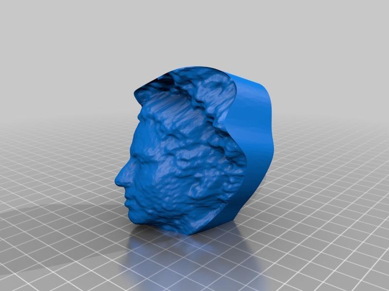 My MakerBot 3D Portrait from Sep 20, 2013