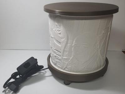 18cm Diameter Lithophane Lamp