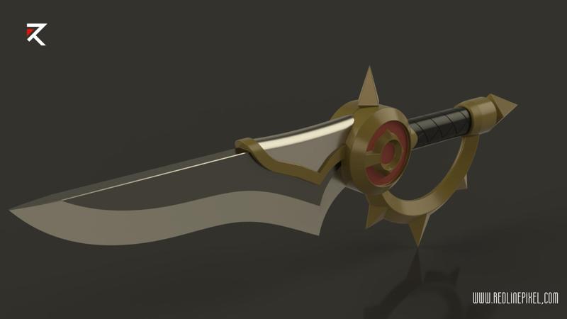 The Everforged Dagger- World of Warcraft 3D Print Model