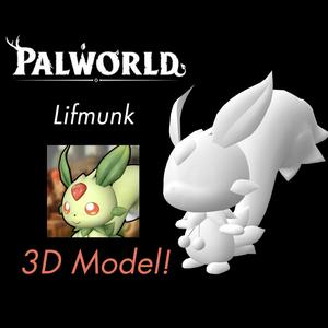 Lifmunk 3D Model! - Palworld