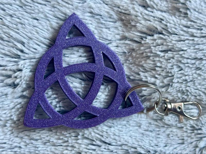 Triquetra Keychain