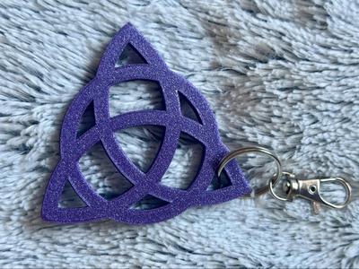 Triquetra Keychain