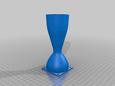 de Laval nozzle for 60mm Server Fan