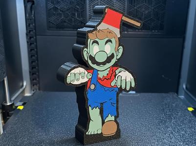 Mario Zombie - Halloween LightBox