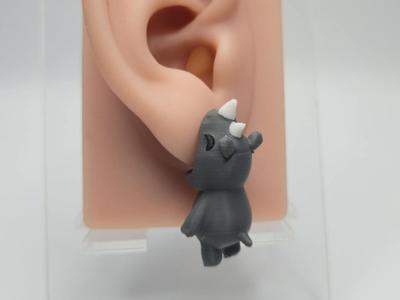 Rhino Chomper Earrings