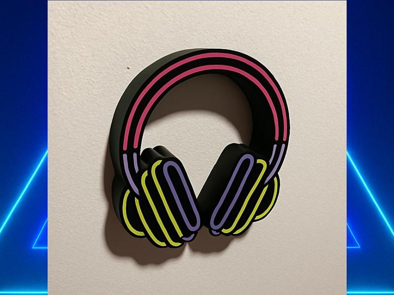 Neon Headphones