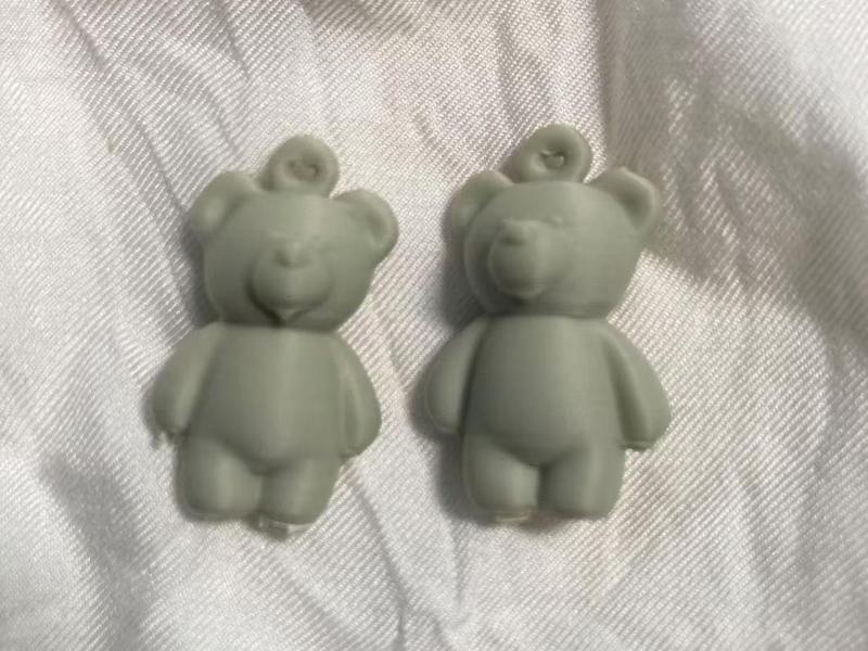 3D Printed Bear Earrings