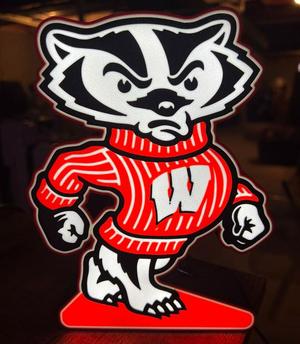 Wisconsin Badgers - Bucky Badger Light Box