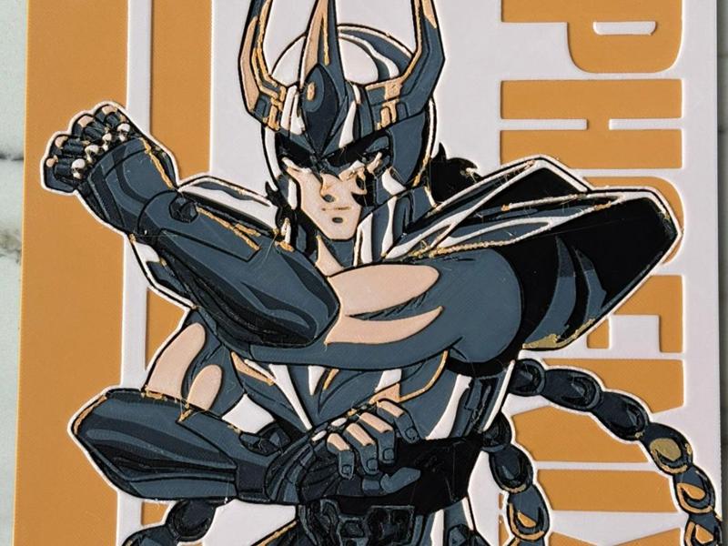 Phoenix Poster 4 colors