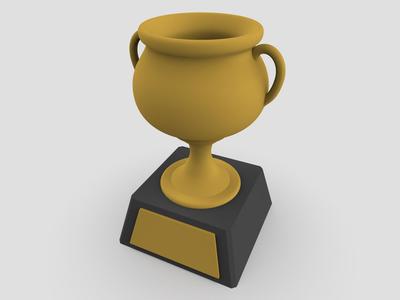 Personalizable Trophy