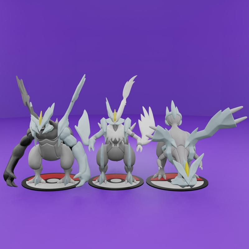 Pokemon No. 646 Kyurem (all forms)