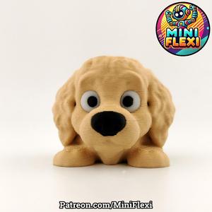 Mini Flexi Golden Doodle Dog - No Support