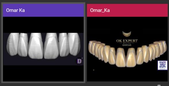 Exocad Omar Ka Premium Tooth Library 2025