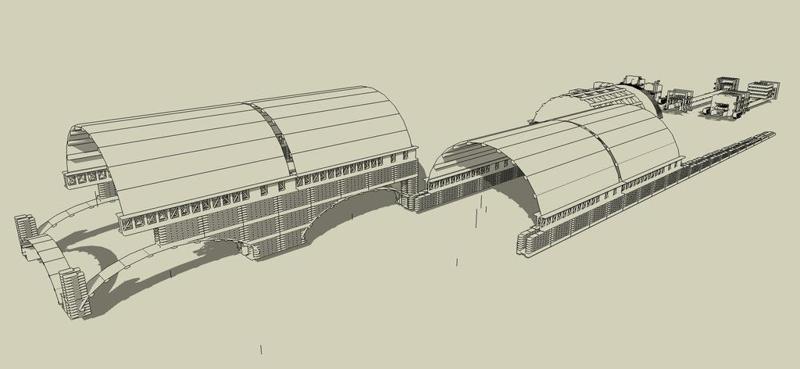 3D Structural Fabrication on Mars