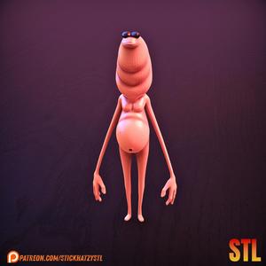 Marcus – STL Model | VR Meme Fan Art