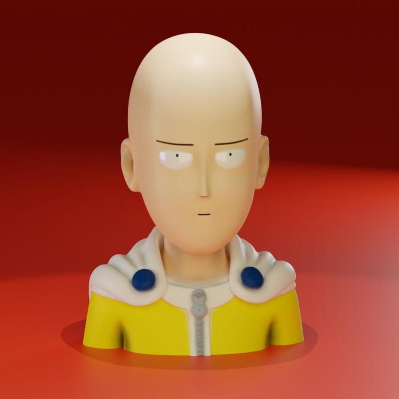 BUSTO (SAITAMA OK MEME ) One Punch Man