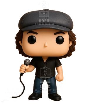 AC DC Brian Johnson - Funko Pop Style