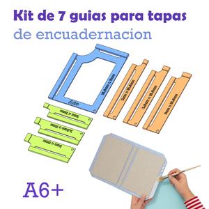 Rulers for A6 scrapbook binding covers