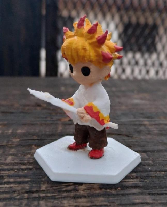 Demon Slayer - Rengoku, chibi