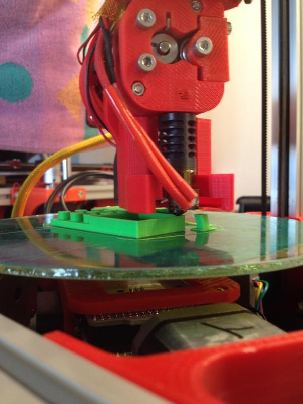 Mini Kossel Micro Extruder Parts Duct
