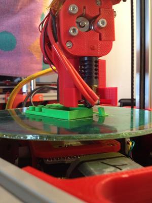 Mini Kossel Micro Extruder Parts Duct