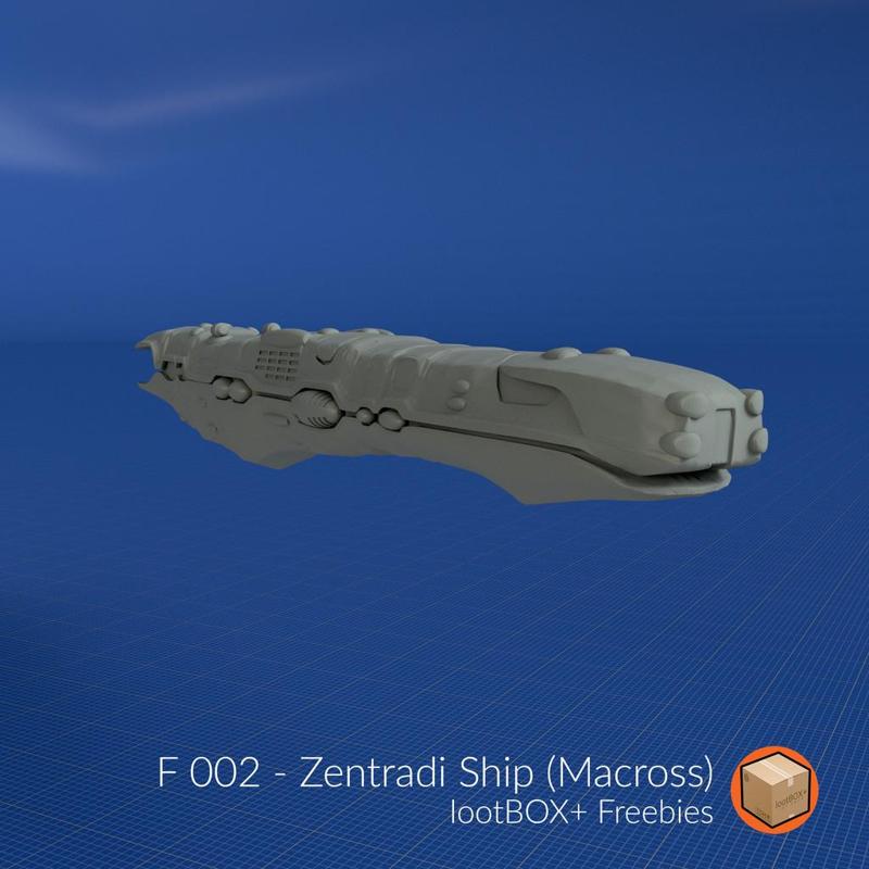 F 002 - Zentradi Ship (Macross)