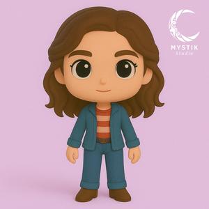 Nancy Wheeler Chibi Stranger Things – 3D Collectible Figure