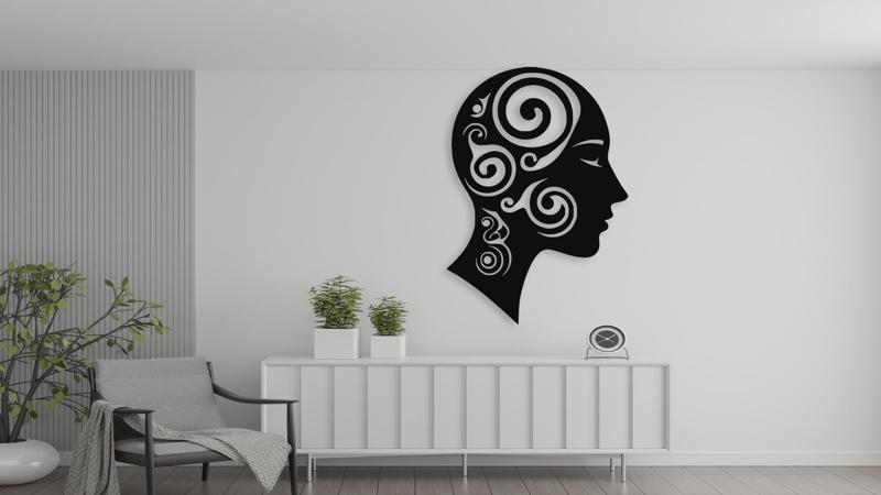 Mind Unwind Abstract Wall Decor Art