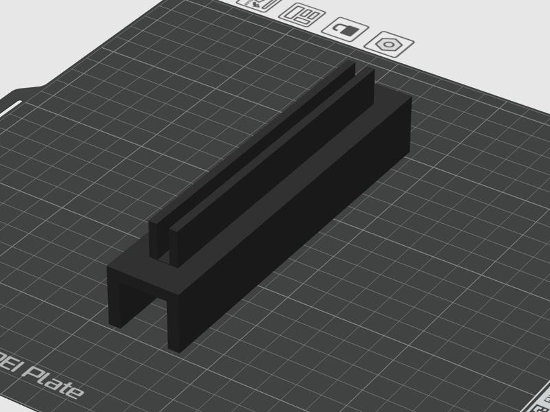 20mm Square Grid Wall Display Sign Holder
