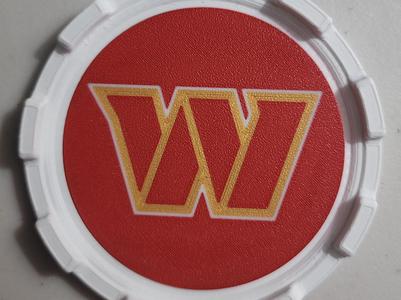 COASTER MASTER INSERT - WASHINGTON COMMANDERS