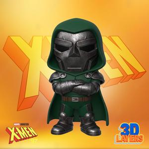 Chibi Doctor Doom - Armored Sorcerer Villain