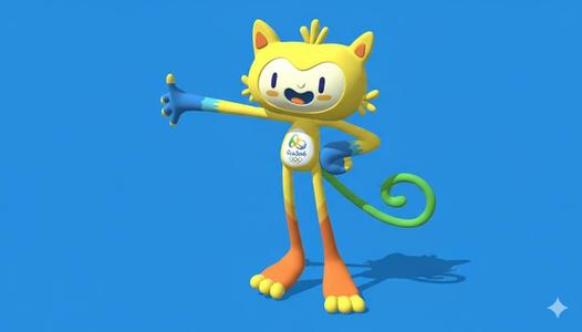Vinicius Rio 2016 Mascot - Olympics Collectible STL