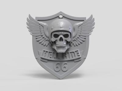 Hell Ride keychain