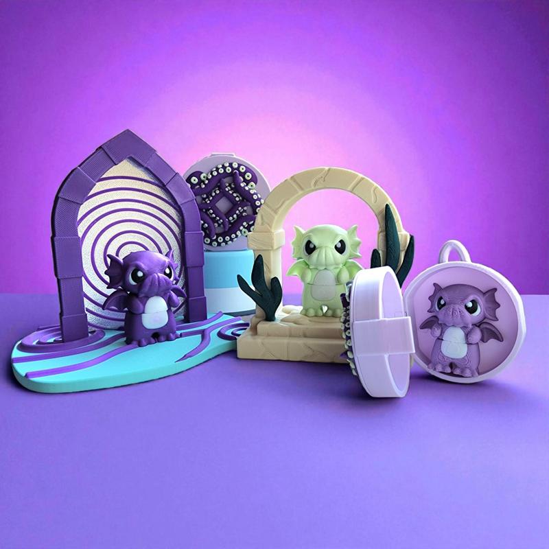 Cthulhu Set with Kraken Designs