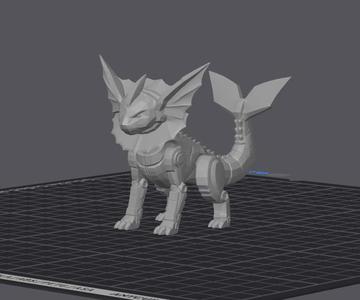 Aquali Vaporeon Mecha