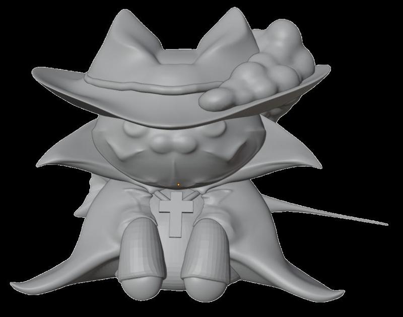 Dracule Mihawk One Piece Cat