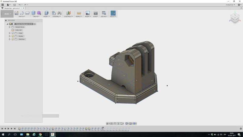 Vortex pro 250 gopro