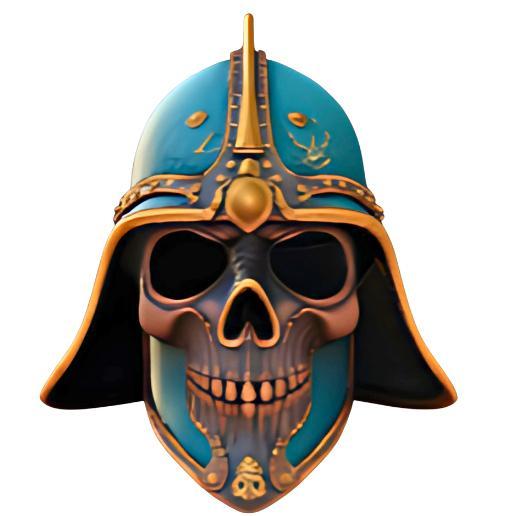 Ornate Skull Helmet