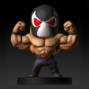 Bane - Batman - Chibi version 3d print ready