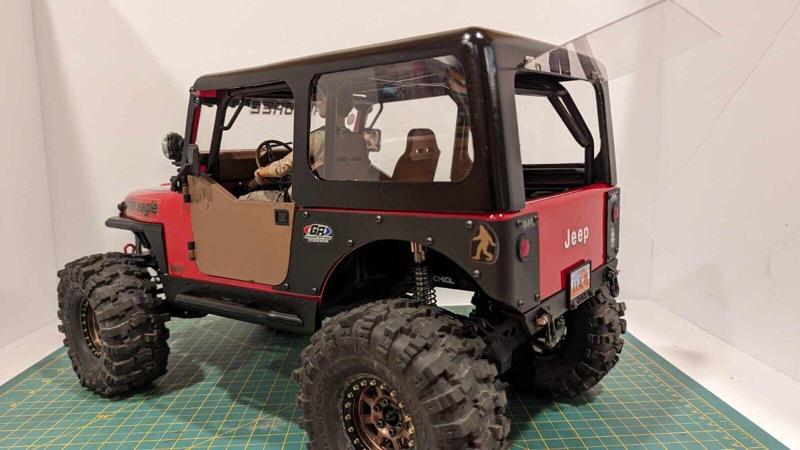 Hard Top for Axial Jeep CJ7 SCX10iii