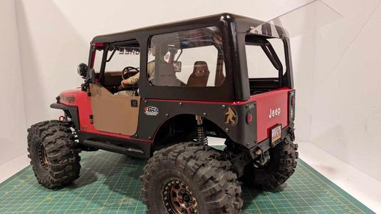 Hard Top for Axial Jeep CJ7 SCX10iii