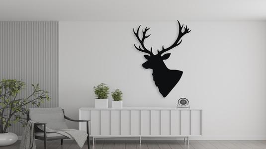 Deer Head Wall Decor Art
