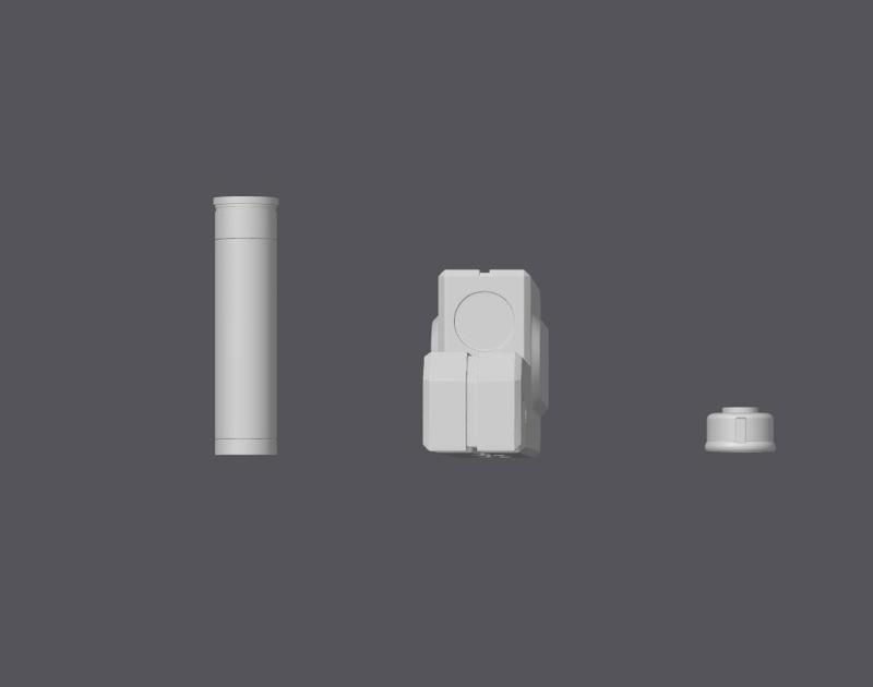 Residual Evil Village Inspired SciFi Tactical Heal Injector